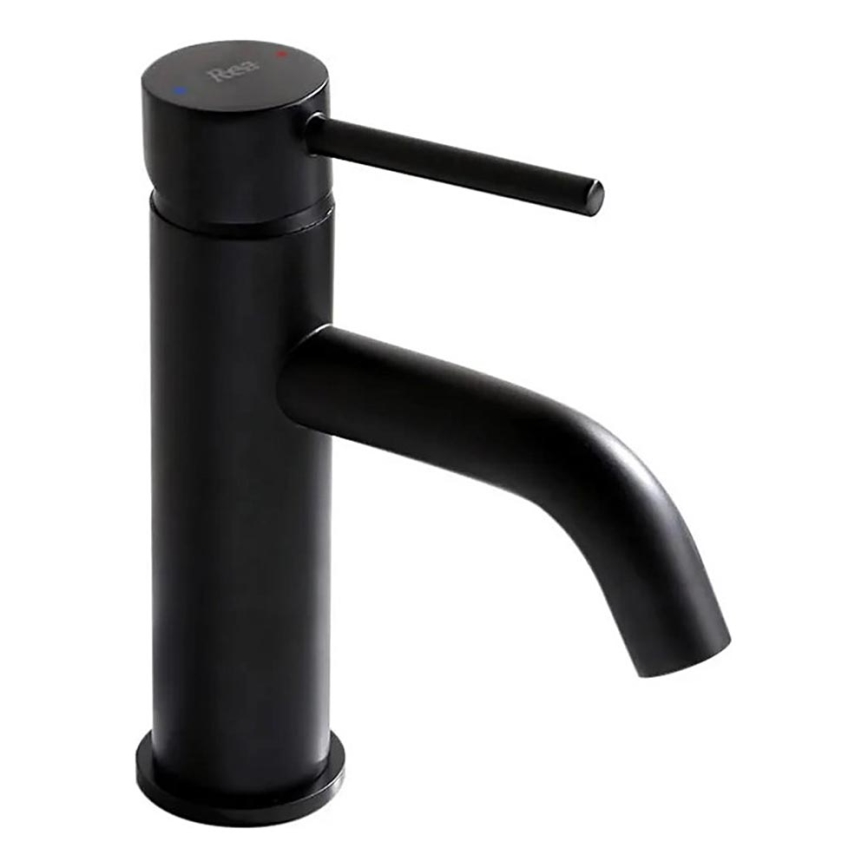 REA-B4102 - Slavina za umivaonik LUNGO 16,5 cm crna