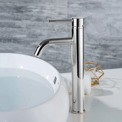 REA-B4104 - Baterija za umivaonik LUNGO 28 cm, polirani krom
