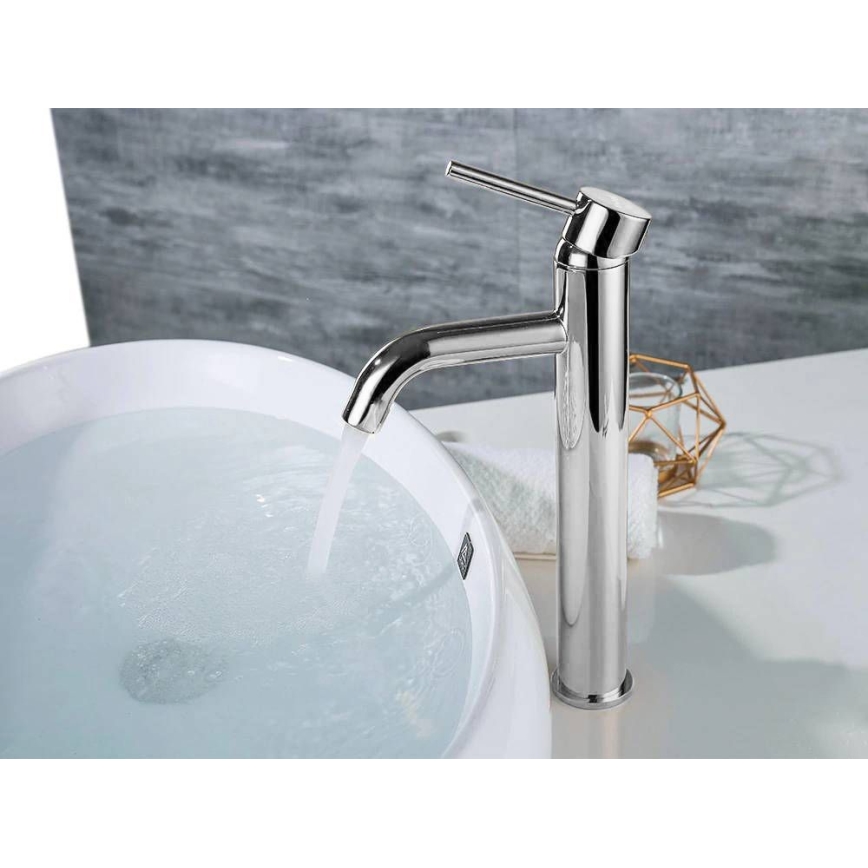REA-B4104 - Baterija za umivaonik LUNGO 28 cm, polirani krom
