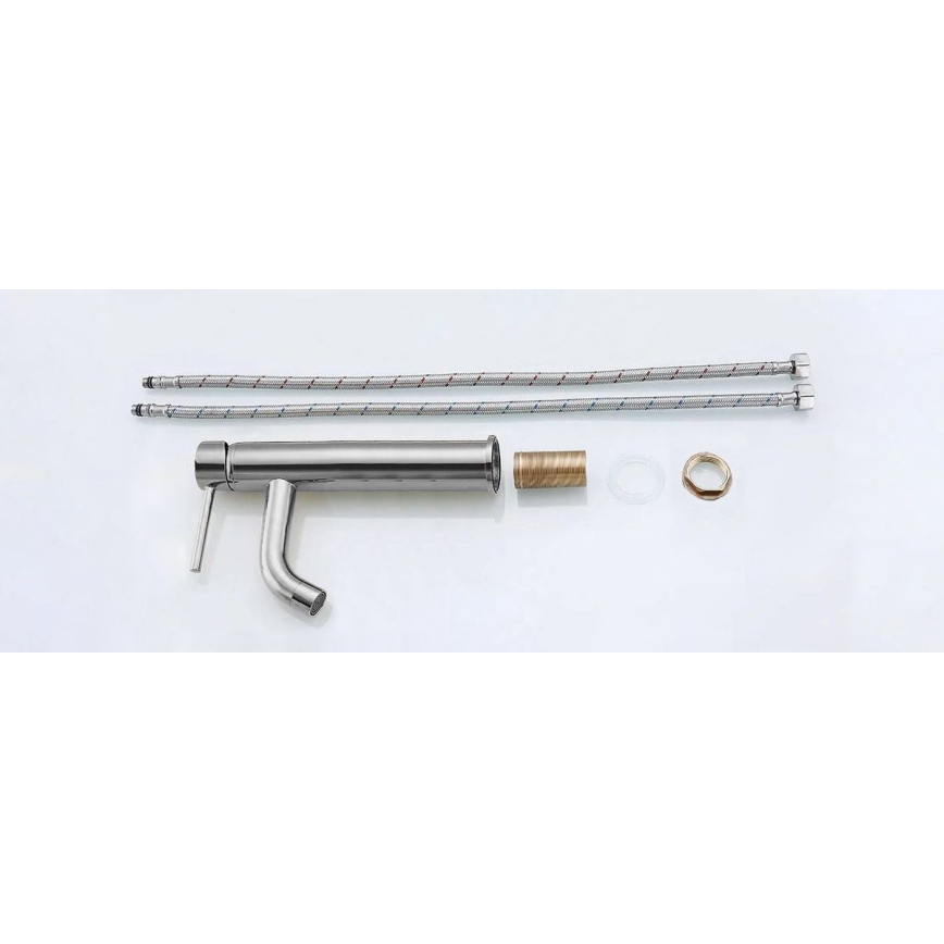 REA-B4104 - Baterija za umivaonik LUNGO 28 cm, polirani krom