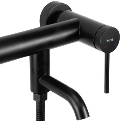 REA-B4240 - Set za kadu CLIF, mat crni