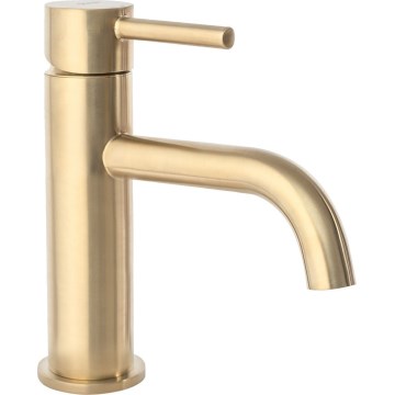 REA-B4527 - Baterija za umivaonik LUNGO 16,5 cm, brušeno zlato