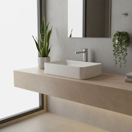 REA-B4588 - Slavina za umivaonik ARLO 30 cm nikl