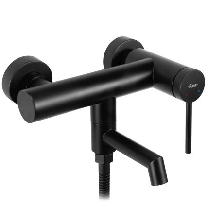 REA-B5099 - Kupaonski set FOSS mat crne boje