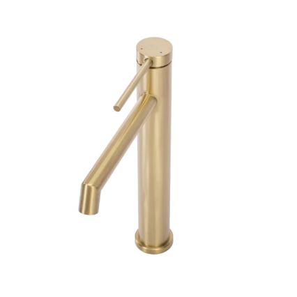 REA-B5319 - Slavina za umivaonik FOSS 29,5 cm u brušenom zlatu