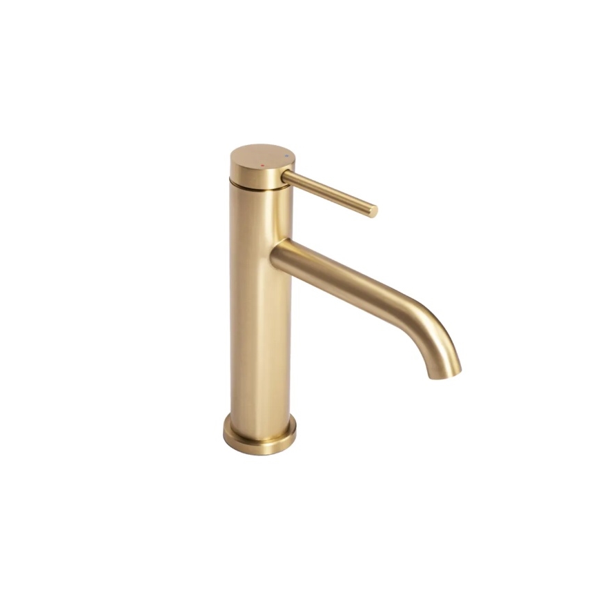 REA-B5323 - Slavina za umivaonik CLIF 20,5 cm, brušeno zlato