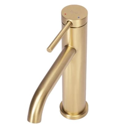 REA-B5323 - Slavina za umivaonik CLIF 20,5 cm, brušeno zlato