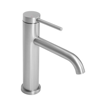 REA-B5324 - Baterija za umivaonik CLIF, 20,5 cm, brušeni čelik