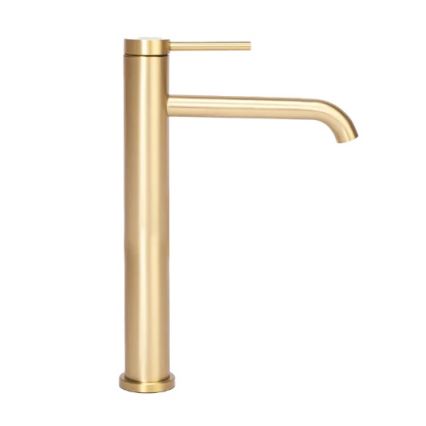 REA-B5329 - Miješalica za umivaonik CLIF 29,5 cm brušeno zlato