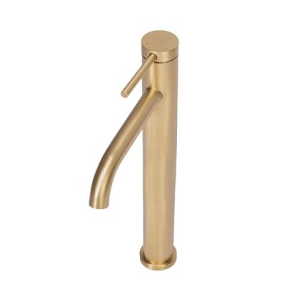 REA-B5329 - Miješalica za umivaonik CLIF 29,5 cm brušeno zlato