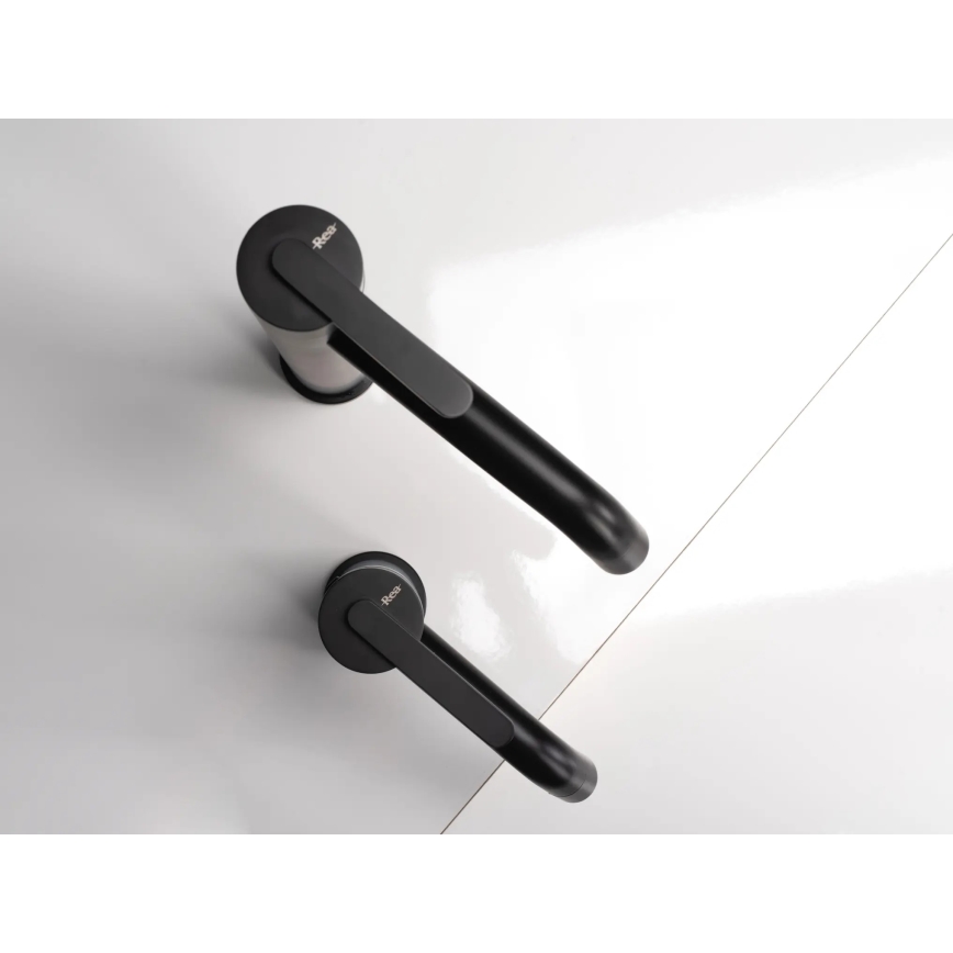 REA-B5504 - Slavina za umivaonik ONTARIO 17,5 cm crna