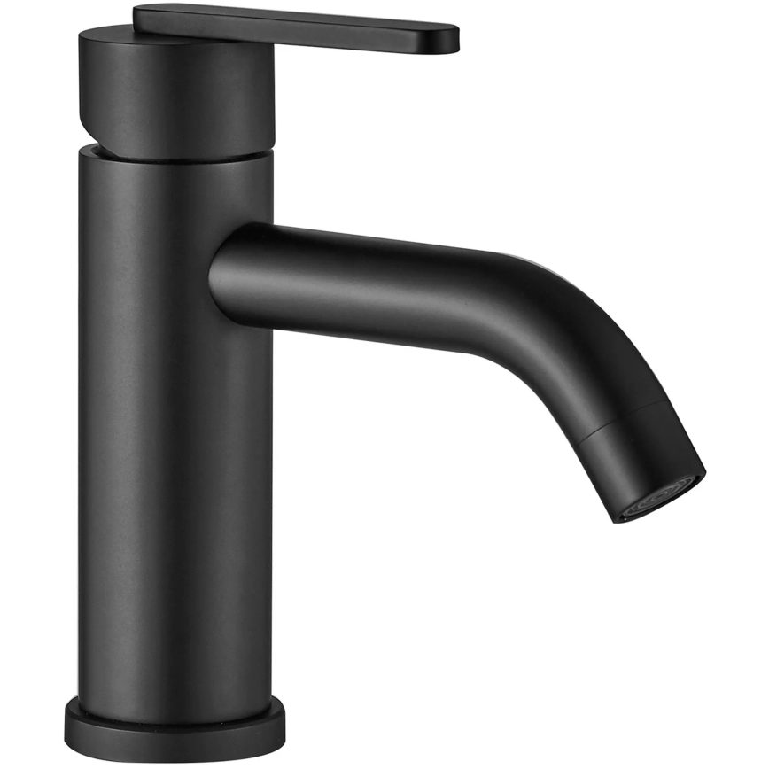 REA-B5504 - Slavina za umivaonik ONTARIO 17,5 cm crna