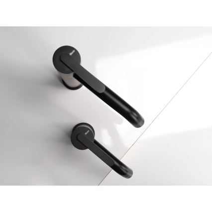 REA-B5508 - Slavina za umivaonik ONTARIO 30 cm crna