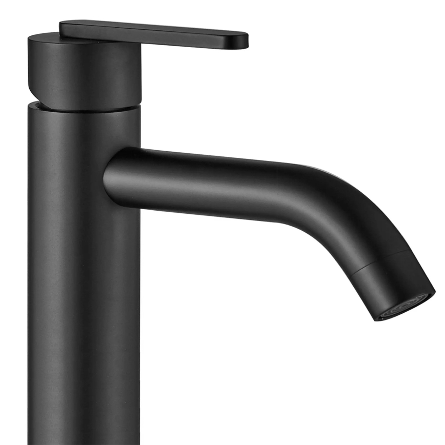 REA-B5508 - Slavina za umivaonik ONTARIO 30 cm crna