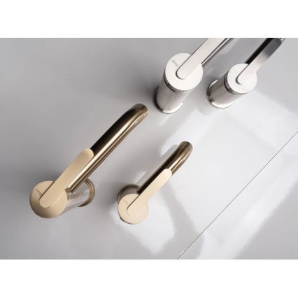 REA-B5509 - Miješalica za umivaonik ONTARIO 30 cm brušeno zlato