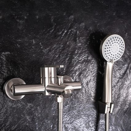 REA-B5514 - Set za kadu ONTARIO u brušenom čeliku