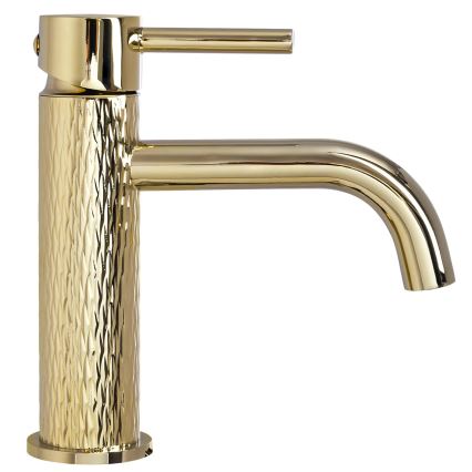 REA-B6322 - Baterija za umivaonik LUNGO ART 16,5 cm zlatna