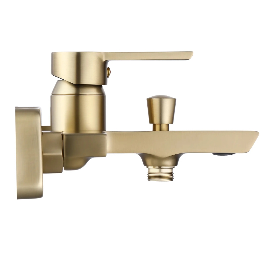 REA-B6414 - Set za kadu s baterijom ARGUS brušeno zlato