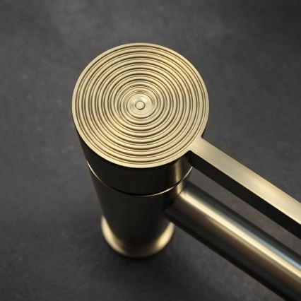 REA-B6444 - Slavina za umivaonik FOSTER 18,2 cm zlatna