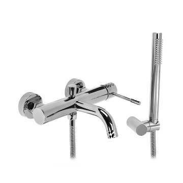 REA-B6447 - Set za kadu LUNGO DIAMOND u sjajnom kromu