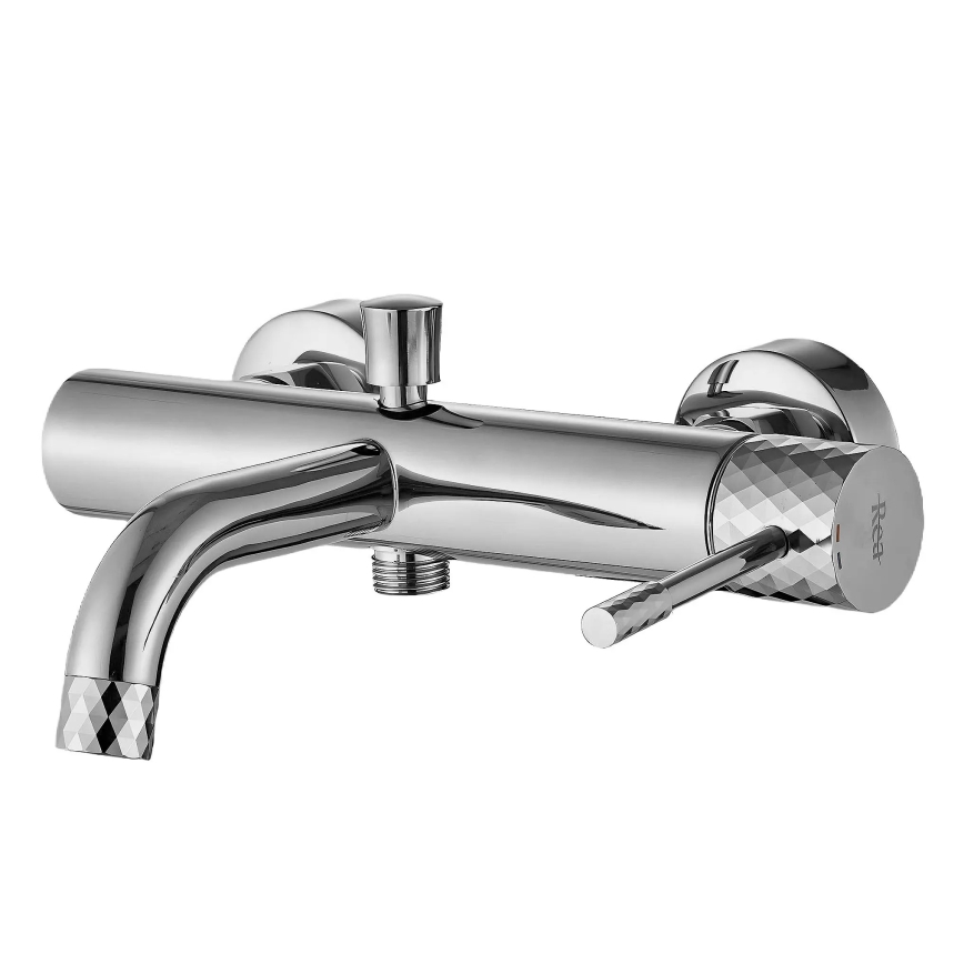 REA-B6447 - Set za kadu LUNGO DIAMOND u sjajnom kromu