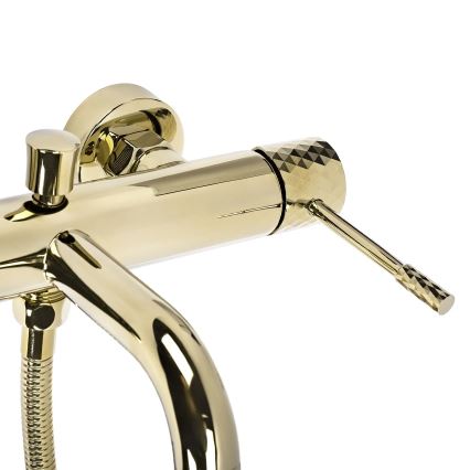 REA-B6448 - Set za kadu LUNGO DIAMOND, zlatni