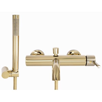 REA-B6635 - Set za kadu LUNGO, zlatni