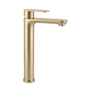 REA-B6671 - Umivaonska miješalica LOGAN 29,5 cm brušeno zlato