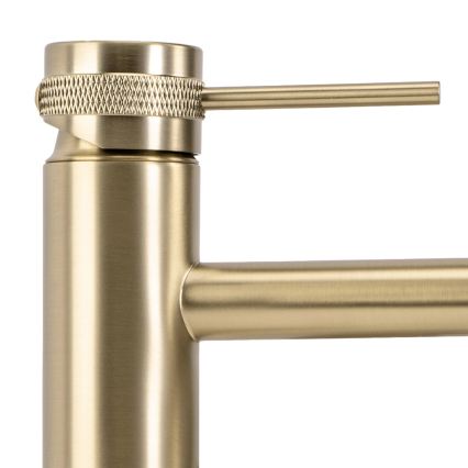 REA-B6950 - Baterija za umivaonik LUNGO 16,5 cm, brušeno zlato