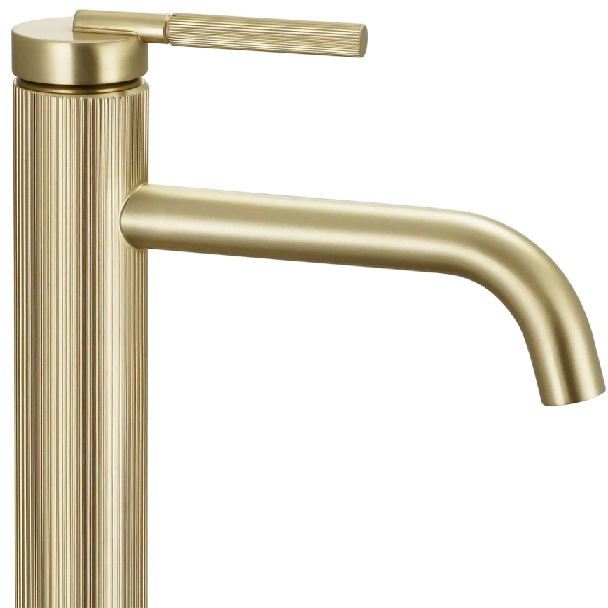REA-B7802 - Slavina za umivaonik ARGON 29,5 cm brušeno zlato