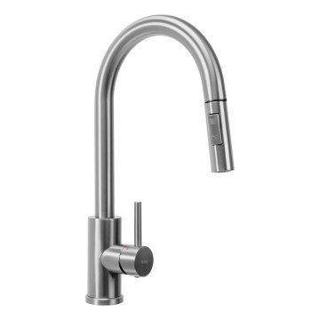 REA-B9146 - Kuhinjska miješalica za sudoper FRESH s izvlačivim tušem 39,5 cm nikl