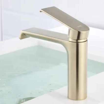 REA-B9969 - Miješalica za umivaonik HASS 15 cm, brušeno zlato