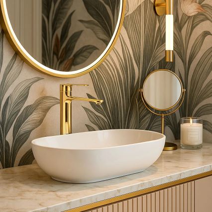 REA-B9983 - Umivaonička baterija STORM 29,5 cm zlatna