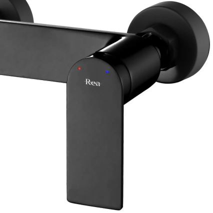 REA-B9989 - Set za kadu STORM, mat crne boje