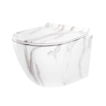 REA-C6390 - Viseće WC školjka s WC daskom CARTER TORNADO RIMLESS keramika/imitacija kamena