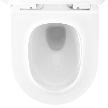REA-C6390 - Viseće WC školjka s WC daskom CARTER TORNADO RIMLESS keramika/imitacija kamena