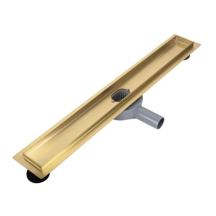 REA-G2704 - Odvodni žlijeb NEOX PRO 90 cm nehrđajući čelik/brušeno zlato