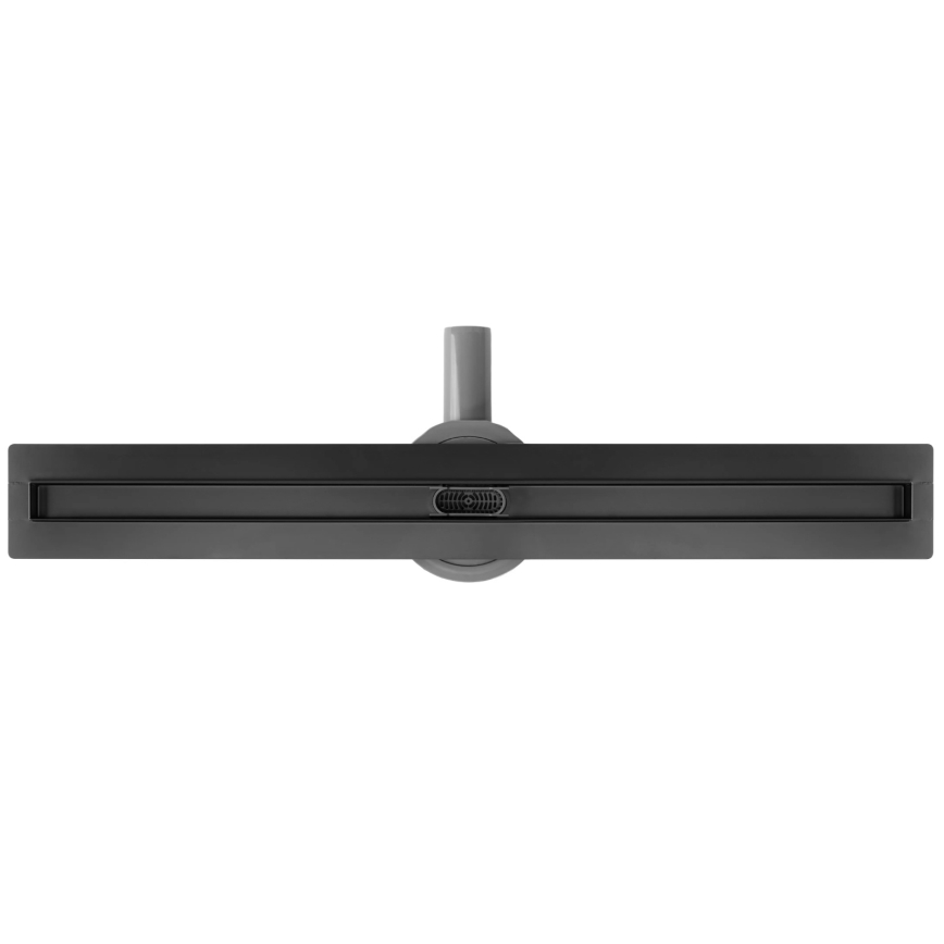 REA-G2710 - Odljevni žlijeb NEOX SLIM 70 cm nehrđajući čelik/crna