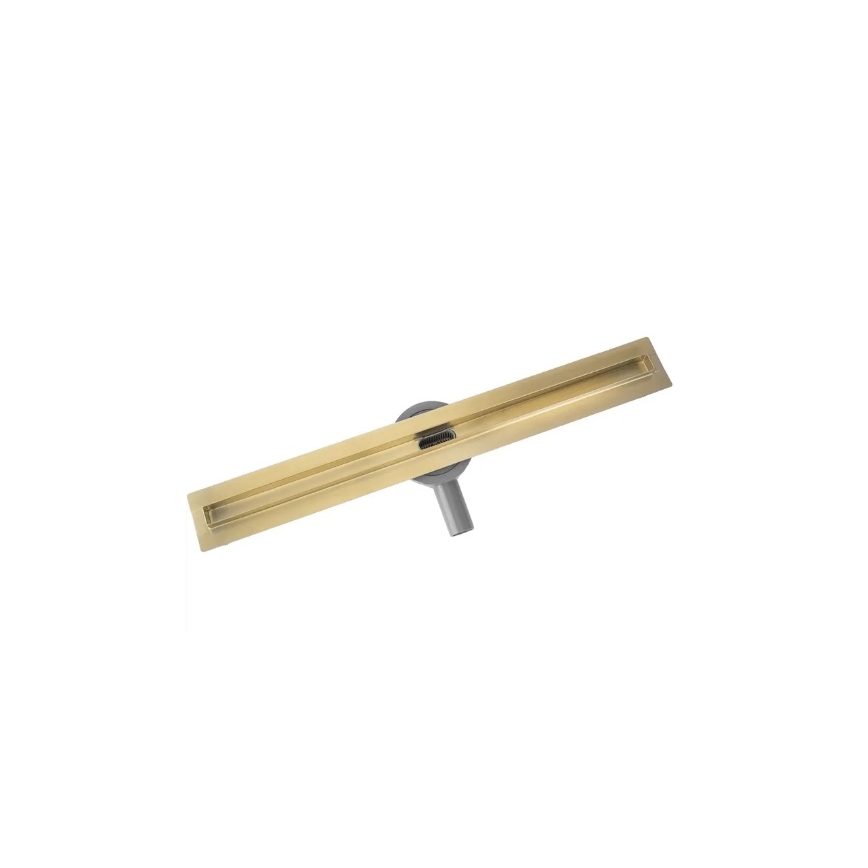 REA-G2714 - Odvodni žlijeb NEOX SLIM 70 cm nehrđajući čelik/brušeno zlato