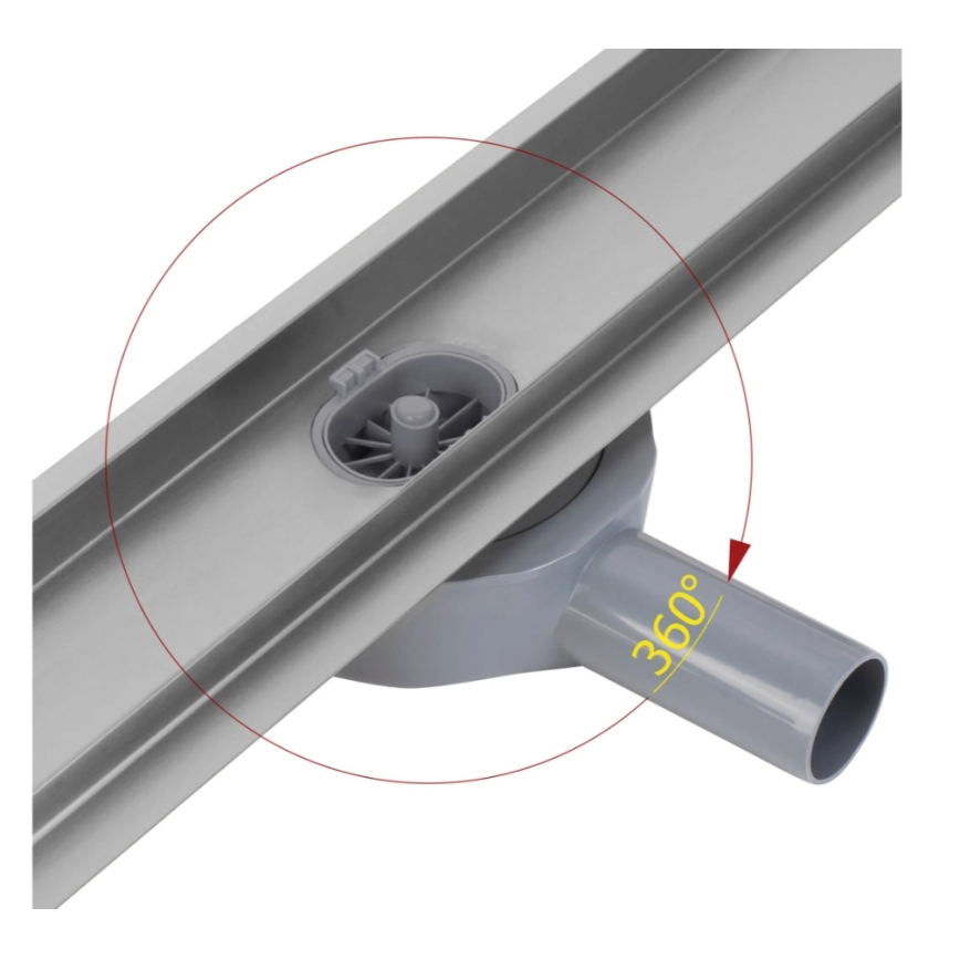REA-G5807 - Odvodni žlijeb NEOX PRO 60 cm nehrđajući čelik