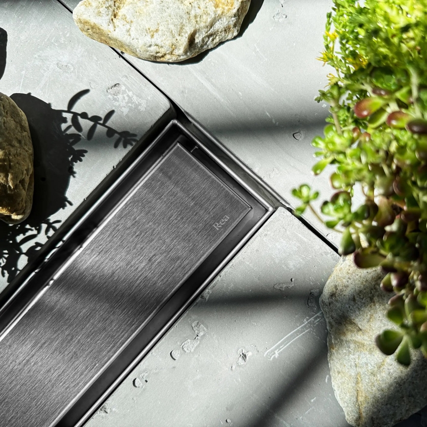 REA-G5810 - Odvodni žlijeb NEOX PRO 90 cm nikl