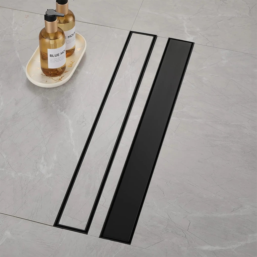 REA-G6600 - Odvodni žlijeb PURE NEOX 50 cm mat crni