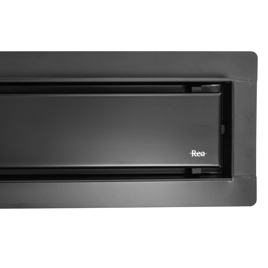 REA-G6602 - Linearni slivnik PURE NEOX 70 cm mat crne boje