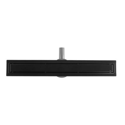 REA-G7802 - Odvodni žlijeb NEOX PRO 70 cm nehrđajući čelik/crna