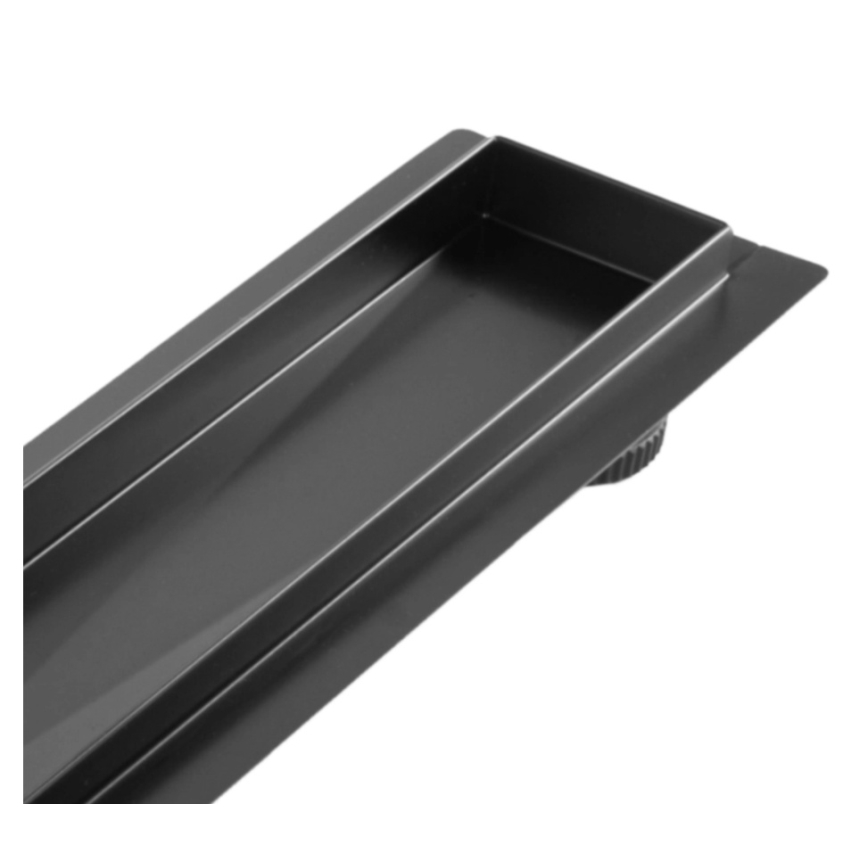 REA-G7802 - Odvodni žlijeb NEOX PRO 70 cm nehrđajući čelik/crna
