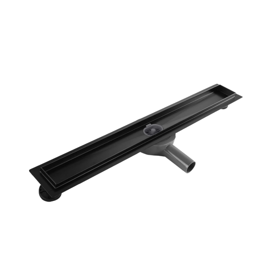 REA-G7802 - Odvodni žlijeb NEOX PRO 70 cm nehrđajući čelik/crna
