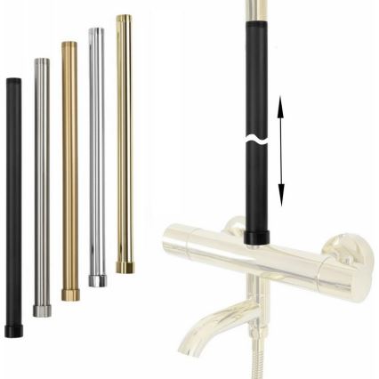 REA-K0891-Produžna šipka za tuš/kadu 51,5 cm brušeno zlato