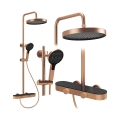 REA-P0362 - Set za tuš s miješalicom CREO brušeni bakar