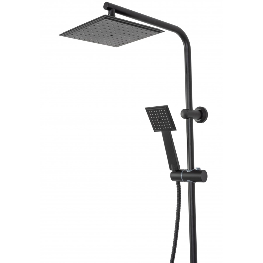 REA-P0636 - Set za tuširanje BRAVO u mat crnoj boji