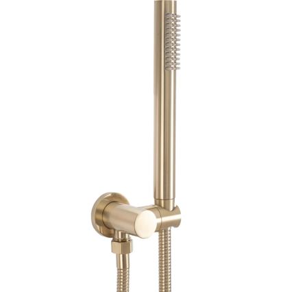 REA-P4160 - Set za tuš s podžbuknom miješalicom LUNGO, brušeno zlato